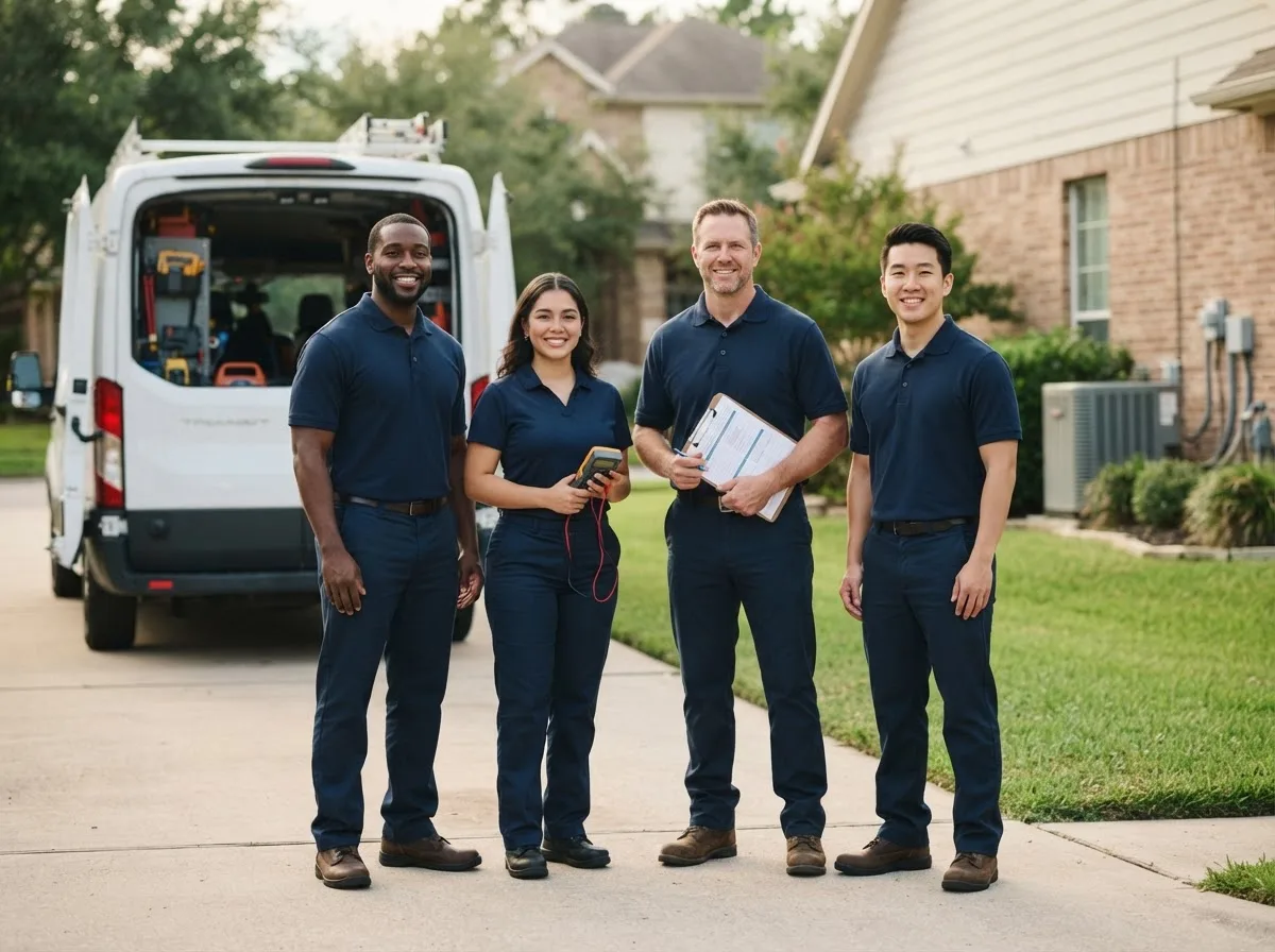 Certified HVAC technician near Walters, OK